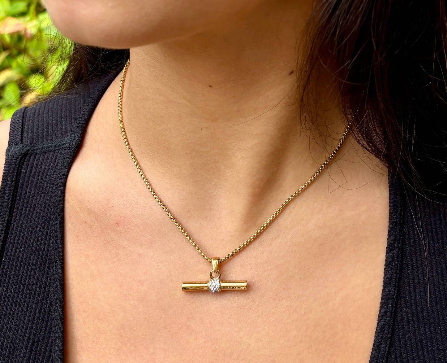 T Bar Necklace