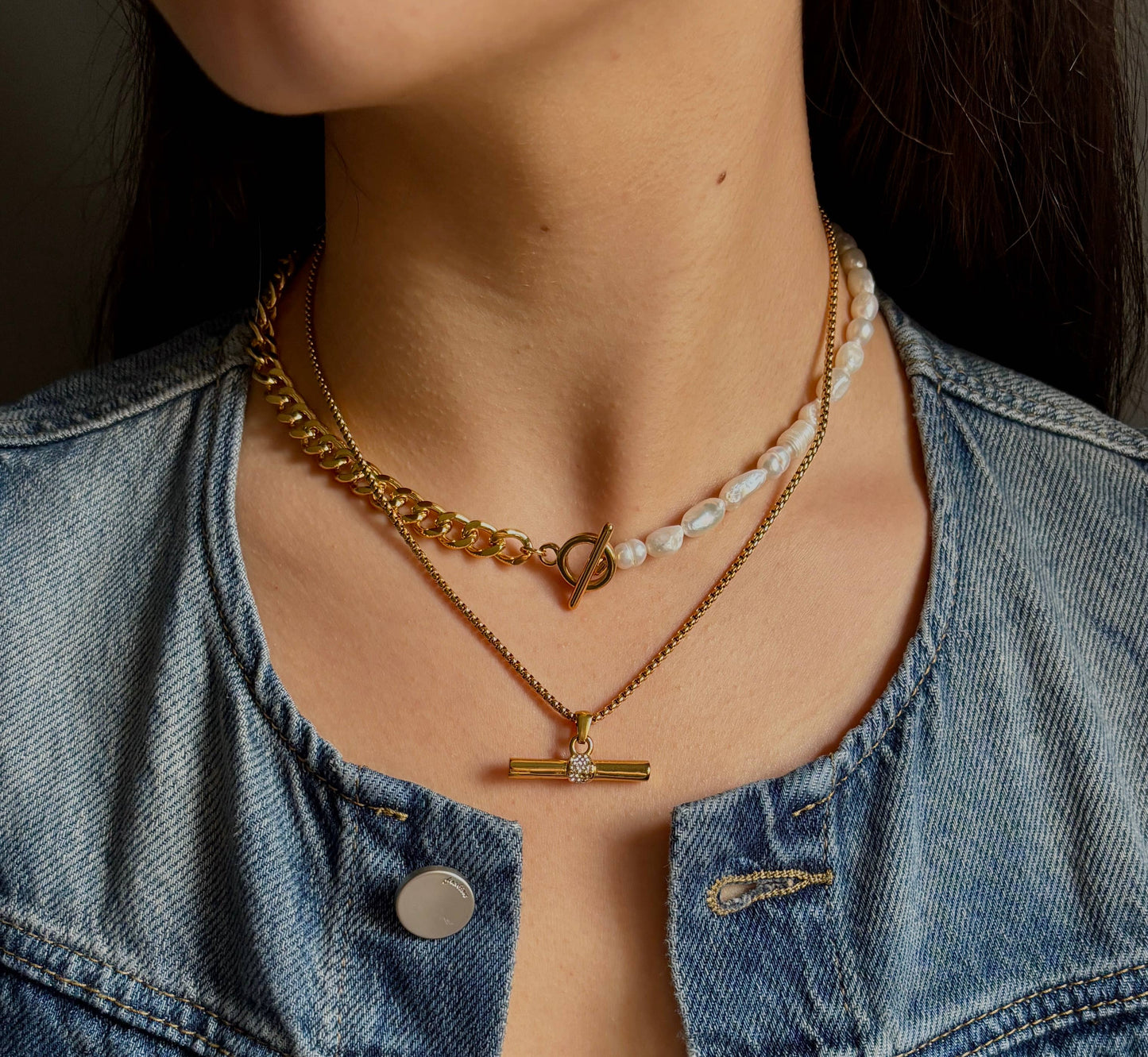 T Bar Necklace