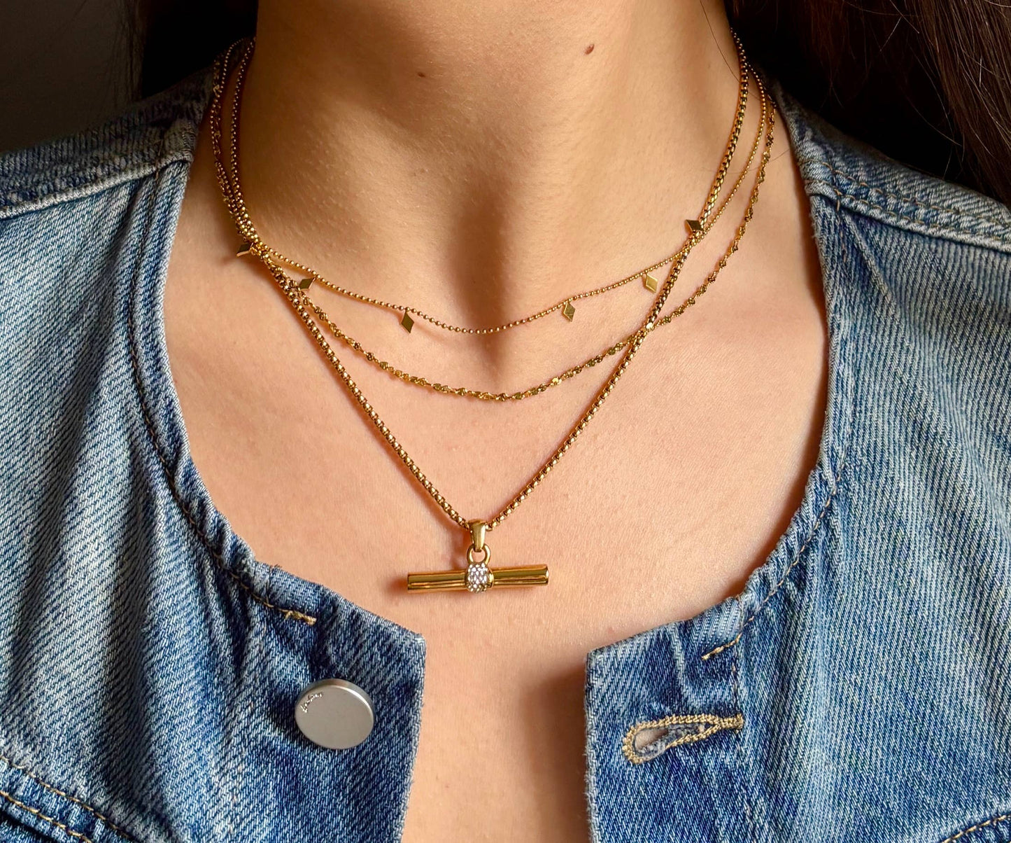 T Bar Necklace